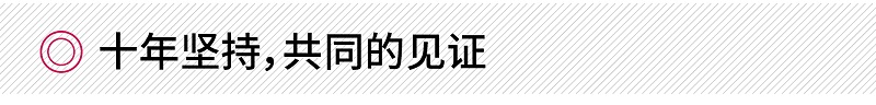 十年堅(jiān)持，共同見(jiàn)證