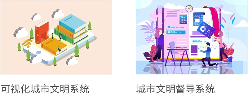 可視化城市文明系統(tǒng)，城市文明督導(dǎo)系統(tǒng)